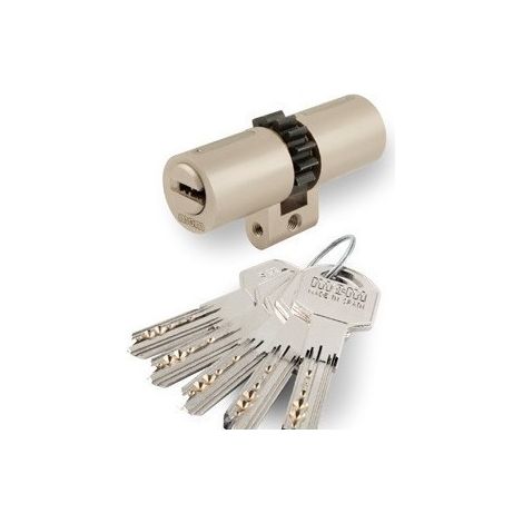 Cilindro Seguridad 33X33Mm Corona 14D Mcm Niq Perfil Suizo