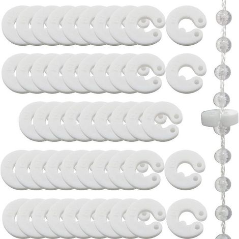 50 Packs De Remplacement De Chanes Verticales Pour Stores Romains (1/5)