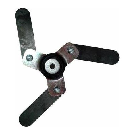 Cabezal Rotoblade de 3 dientes con cuchillas de fibra de alta resistencia para desbrozadoras. - 84888