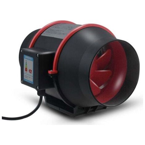 100mm Aérateur Extracteur d'air de Conduit Ventilateur Axial de Gaine 310m³/h,Ventilateur de tuyau de suralimentation 110v220v (1/5)