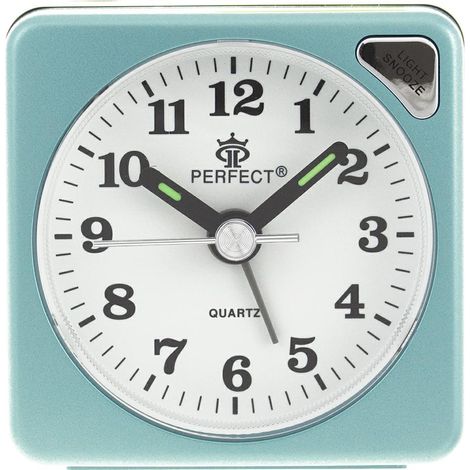 Reloj despertador de cuarzo A212C2 turquesa perfecto