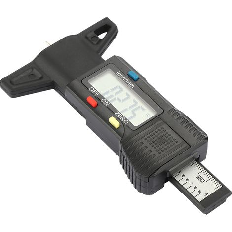 Digitales Reifenprofiltiefenmessgerät mit LCD-Anzeige (1/5)
