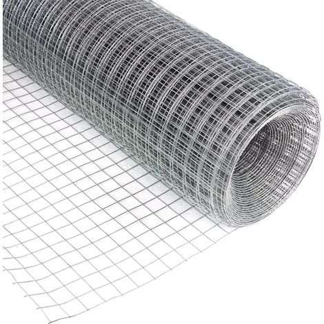 Drahtgitter 4eck 6,4mm 1x5m Maulwurfgitter Bodengitter für Hochbeete verzinkt (1/3)