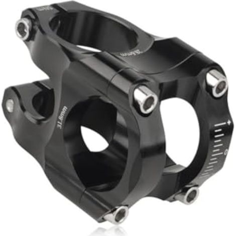 Potence de vélo en alliage d'aluminium anodisé, légère et adaptée à tous les terrains (1/5)