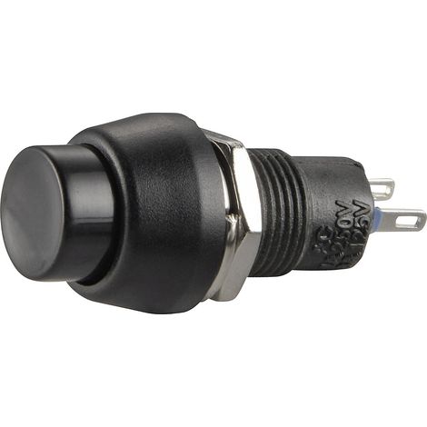 TRU COMPONENTS 1587723 TC-R13-84A-05BK Drucktaster 250 V/AC 1 A 1 x Aus/(Ein) tastend 1 St. (1/2)