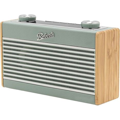 Altoparlante senza fili - ROBERTS - Rambler Uno - Bluetooth - FM/DAB/DAB+ - Design retrò blu cielo (1/5)