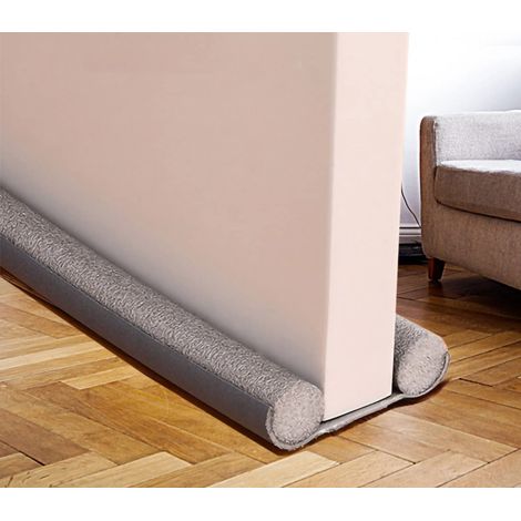 Paraspifferi Porta Ingresso Sottoporta 93cm Grigio Striscia Guarnizione Schiuma