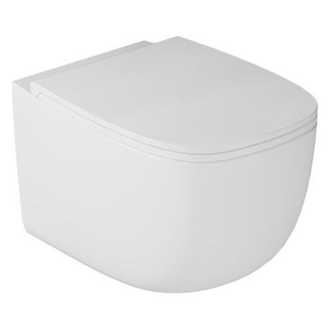 WC Lola Sospeso Galassia Senza Brida 58x36 cm Bianco Lucido (1/3)