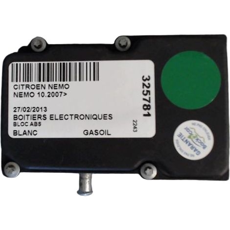 [PRODUIT D'OCCASION] Unite Hydraulique Abs CITROEN Nemo 2007- ♻️ Ref Oe. 4541vw - Garantie à vie (1/5)