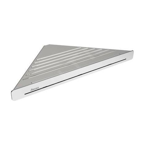 Ravak Slim - Étagère d'angle, satin / chrome X07P578 (1/5)