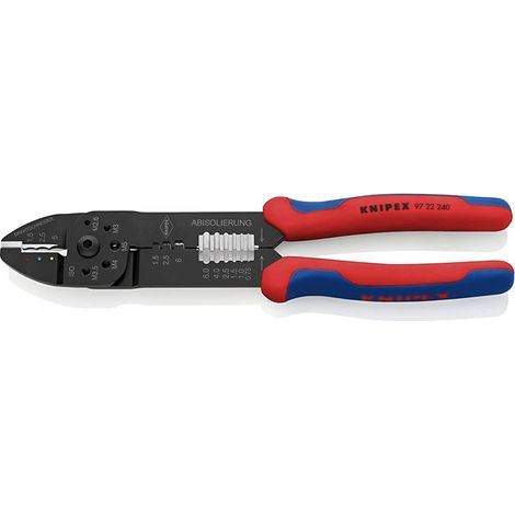 Knipe 97 22 240 Terminal Connector Wire Stripper/Cutter Pliers