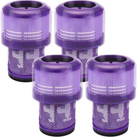 [JAMAIS UTILISÉ]4 Pack Filtre pour Dyson V11 SV14 V15 SV22,Lavables Filtres de Remplacement pour Aspirateur Dyson V11 SV14 Absolute Extra Animal Remplacer Part -970013-02 (1/4)