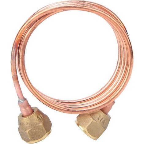 Tube capillaire souple en cuivre 2,8 mm G1/4" pour pièces de réfrigération (900 mm) (1/4)