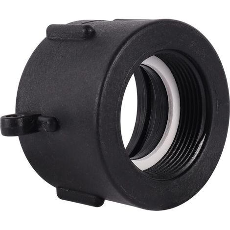 Adaptateur IBC 60 mm Filetage Grossier à 1.5",Adaptateur Robinet Tuyau Arrosage,Raccord Cuve 1000 litres,pour Vanne Cuve 1000l,Reservoir eau de Pluie,Conteneur