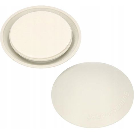Pequeño tope adhesivo para pared, GRIS