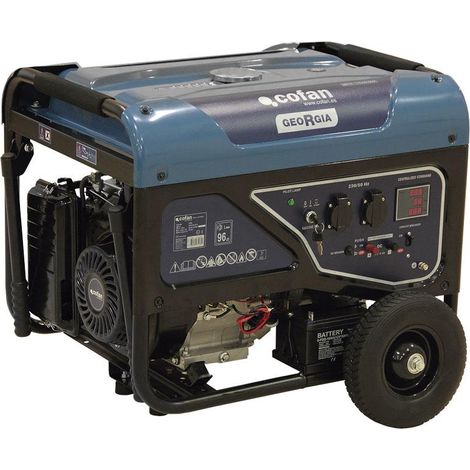 Generador 389CC 5,5 kW con 2 salidas AC y 1 DC modelo Georgia (1/5)