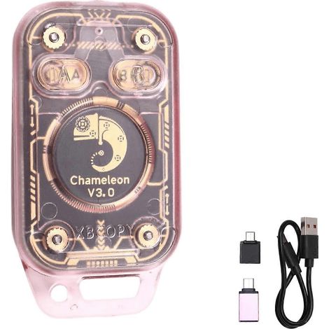 Chameleon V3.0 RFID-Chip-Lesegerät, Smartcard-Emulator, NFC-Schreiber, ID-Smartcard-Lesegerät, 125 kHz/13,56 MHz Etikettenkopierer (1/5)