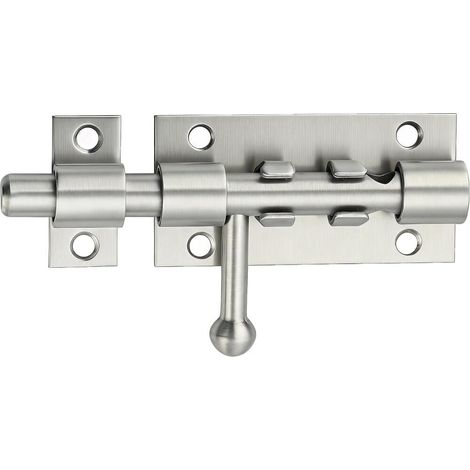 Mooche Verrous Loquet Porte jardin Brossé en 304 métal Inoxydable (1/5)