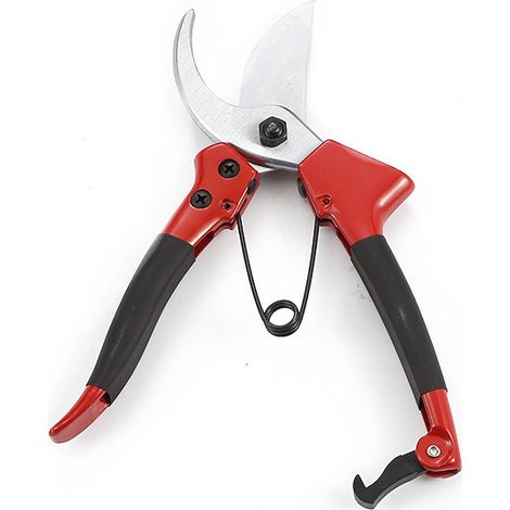 Sécateur Professionnel Ciseaux de Jardin Acier SK5 ,Ciseaux Bricolage Multimatériel Acier Élevé Sécateur de Jardin Poignée Antidérapante Brancher Cisaillement Tiges Petites Plantes Fruit Cueillet (1/2)