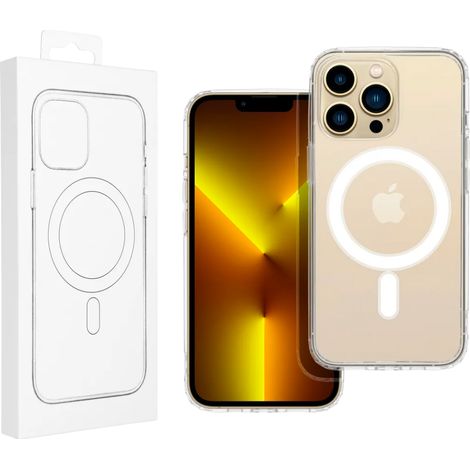 Custodia Mag per iPhone 13 Pro con retro rinforzato e vetro. (1/4)