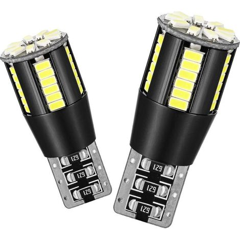 194 LED 6000k Blanc 168 2825 W5w T10 Wedge 39-smd 3014 Ampoules (2 pièces) (1/5)
