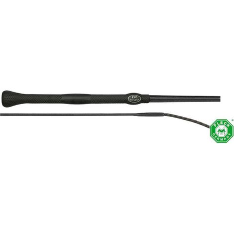 110 CM, NERO: Frustino fleck evo ergonomico da dressage per equitazione