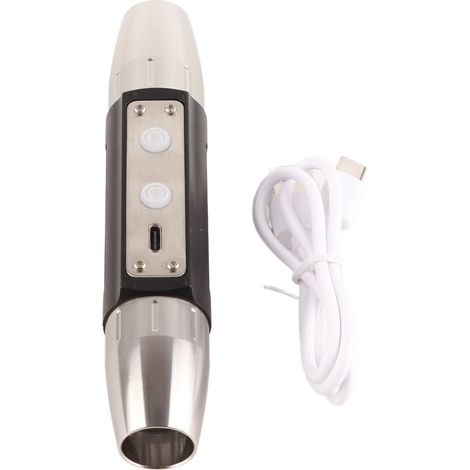Lampe torche UV DX4 rechargeable USB 4 sources lumineuses pour examen de bijoux portable (1/5)