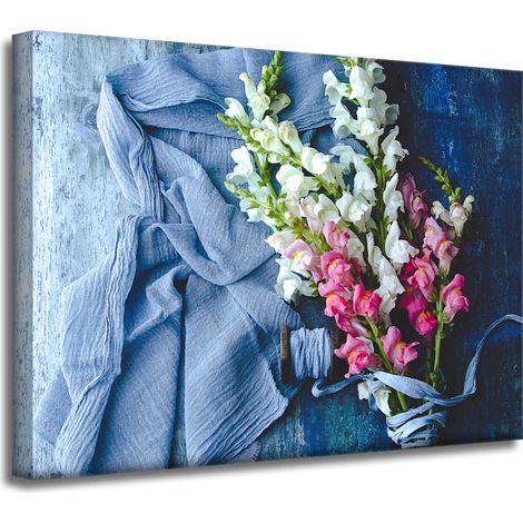 Impression sur toile Snapdragons 40x30 cm