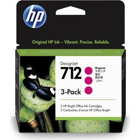 HP 712 (3ED78A) Tintenpatrone, Magenta