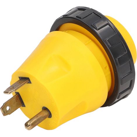 Generatoranschlussadapter TT-30P auf L5-30R mit Verriegelungsring, 125 V, 30 A, US-Stecker (1/5)