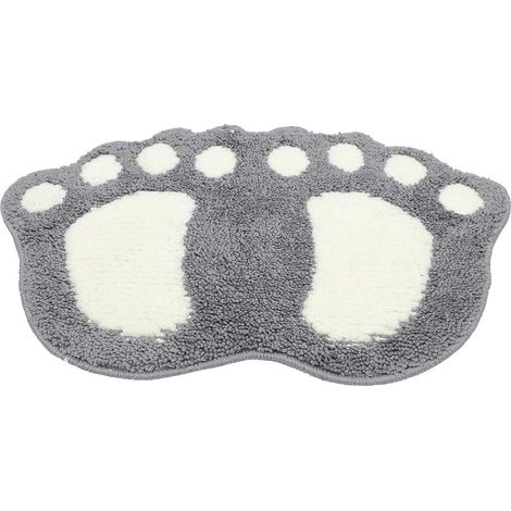 Tapis de porte SECFOU antidérapant , pratique et absorbant l'eau , en forme nuage , fabriqué fibre p (1/5)