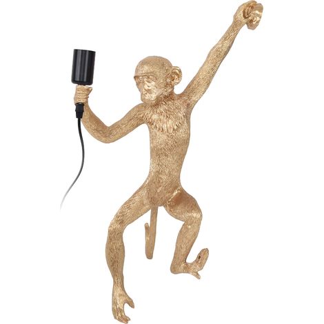 Applique murale singe E27 110-220 V, grande capacité de charge, suspension singe pour la maison, prise britannique (1/5)