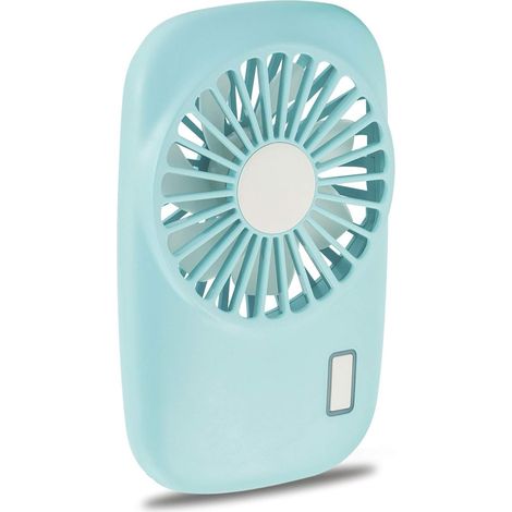 Ventilateur portatif Mini Ventilateur Puissant Petit Personnel Portable Vitesse Réglable USB Rechargeable pour Enfants Filles Femmes Hommes Bureau À Domicile Voyage (1/5)