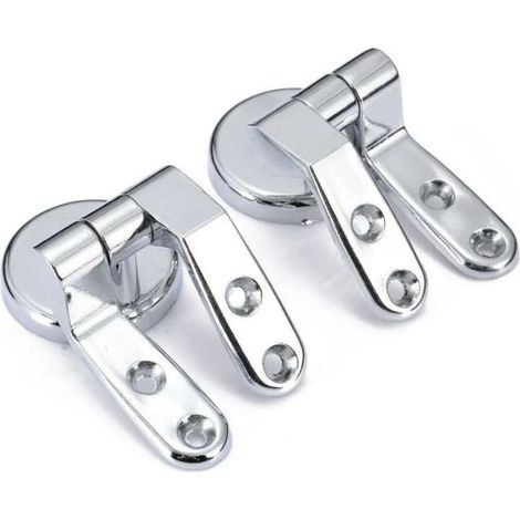 2 Cerniere Per Wc Supporti Copriwater Universale in acciaio inox 2pz.52882