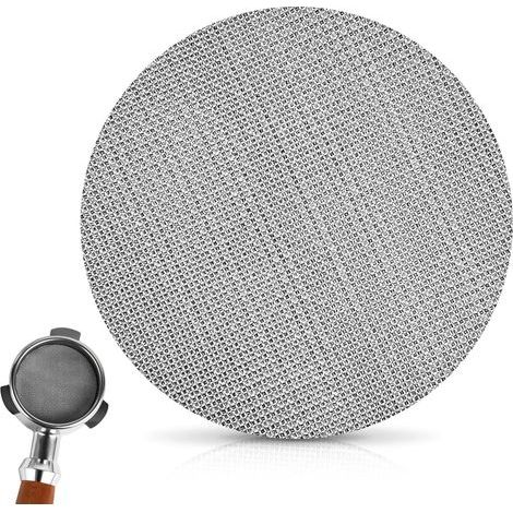 Filtre à disque réutilisable, grille de rechange pour porte-filtre de 58 mm, acier inoxydable (1/5)