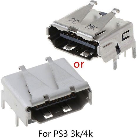 Connecteur jack HDMI compatible pour PS3 Super Slim 3000/4000 (3K/4K) (1/5)