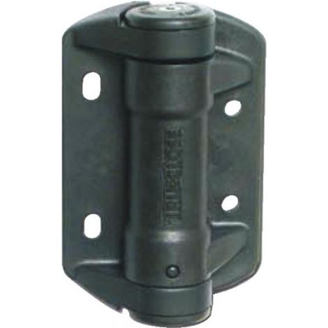 Torbel – Charnière Tru-Close noire pour meuble – Polymère renforcé – Dimensions 95 x 60 mm – Charge max 25 kg par paire – Résistance anti U.V.