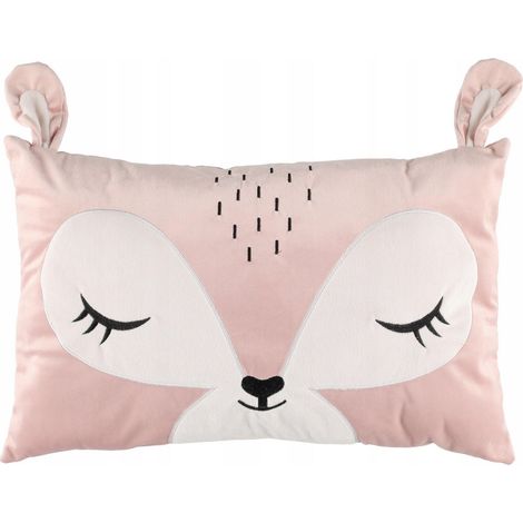 4living Cuscino Jelonek rosa 50 x 32 cm in morbido poliestere (1/2)