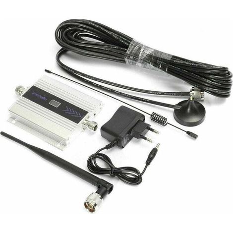 Amplificatore di segnale GSM a 900 MHz, ripetitore 2G 3G 4G, amplificatore cellulare LTE DCS 1800 2100 per telefoni cellulari UE (1/2)