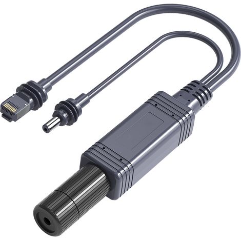 Répartiteur PoE DC37-52V 100W 100m longue distance, adaptateur répartiteur Ethernet PoE pour environnements domestiques et commerciaux (1/5)