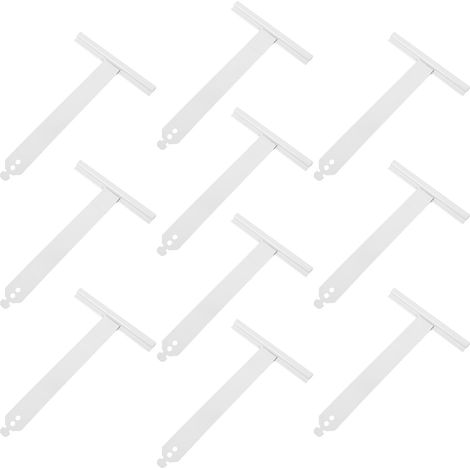 Plaque de ressort de suspension de volet roulant, pièces de rechange pour ressort d'obturateur, Acier blanc, lot de 10, pour réparation de fenêtre shutter (1/5)