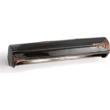 Applique Vintage Ceramica Nera 2 Luci E14 (1/3)