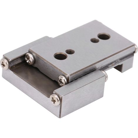 Linearschlitten X-Achsen-Handplattformführung Typ Kugeltisch Edelstahl CY3100 (1/5)