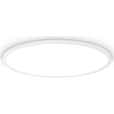 Ideal Lux FLY 60cm Semi Plafonnier LED Intégré Blanc, 4000K, IP40