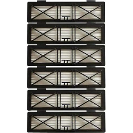 Lot de 6 filtres HEPA pour Neato Botvac D7 D3 D4 D5 D6 D70 D75 D80 D85 pour filtres Neato Botvac 75e 80 85 pièces (1/4)