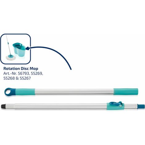 Leifheit Teleskopstange Blau Länge einstellbar 100 cm