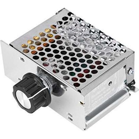 Variateur pour Moteur 220V, Régulateur de Tension AC 4000W, Variateur de Tension 220V, Variateur de Vitesse pour Moteur, Régulateur de Vitesse pour Moteur électrique Variateur (1/5)