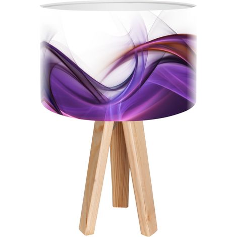 Lampe de chevet magic of color foto-044 - Bois clair, blanc (1/3)