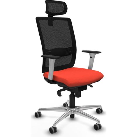 Silla de oficina piqueras y crespo Haches blanco espuma moderna (1/2)