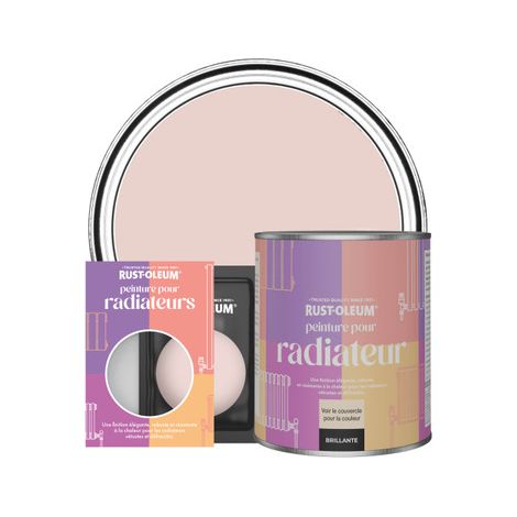 Peinture pour Radiateur, Finition Brillante - Champagne Rosé (1/3)